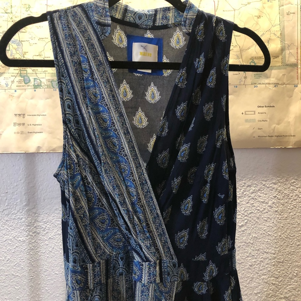 Maeve Paisley Midi Dress